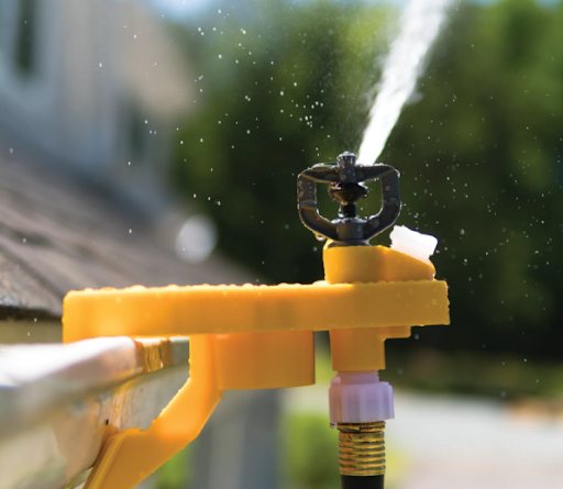 WASP Fire Sprinkler Kit: Roof Protection and Preparation